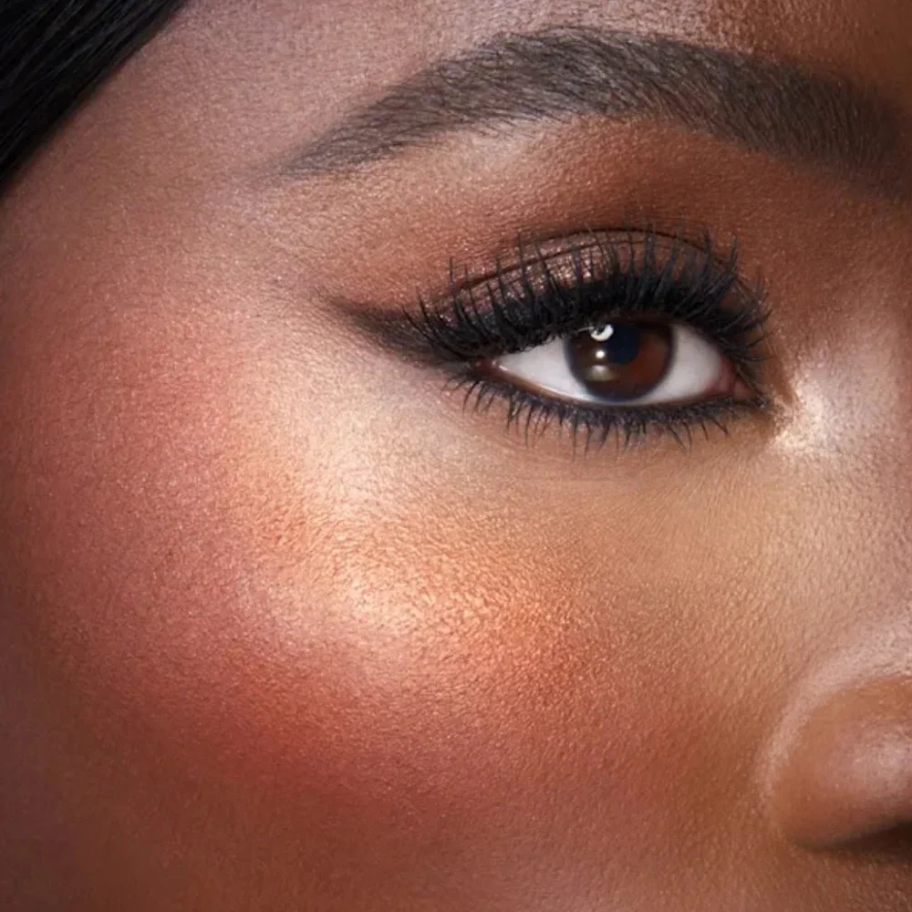 🌸 CHARLOTTE TILBURY Mini Hollywood Blush & Glow Palette - Tan-Deep